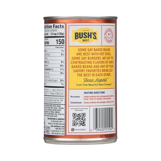 Bush's Best Baked Beans, Homey Onion Harmony Duo, 3 Homestyle Baked (28 Oz), 3 Onion Baked Beans (28oz), (Variety Pack)