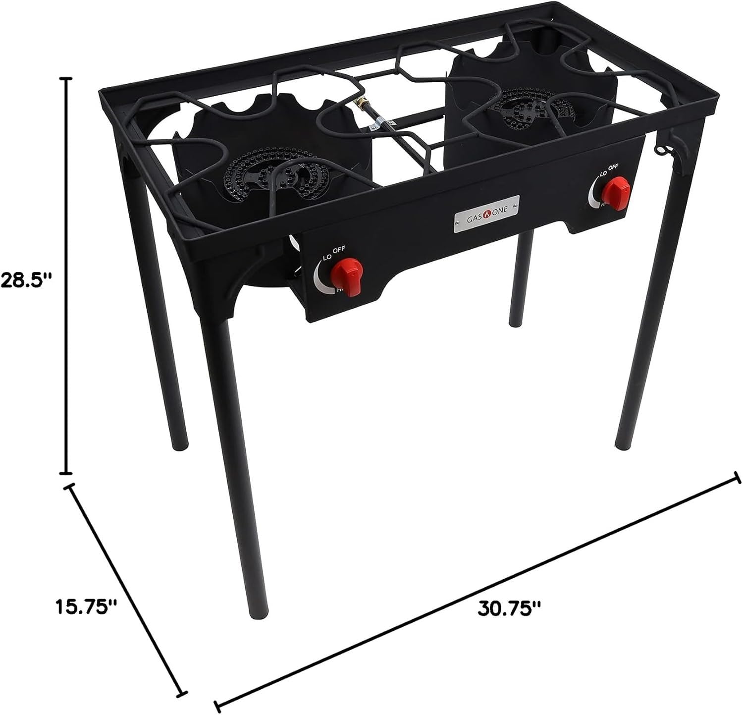 Gas One Propane Double Burner Two Burner Camp Stove Outdoor High Pressure Propane 2 Burner