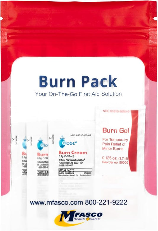 MFASCO First Aid Kit Refill Burn Care Refill Pack