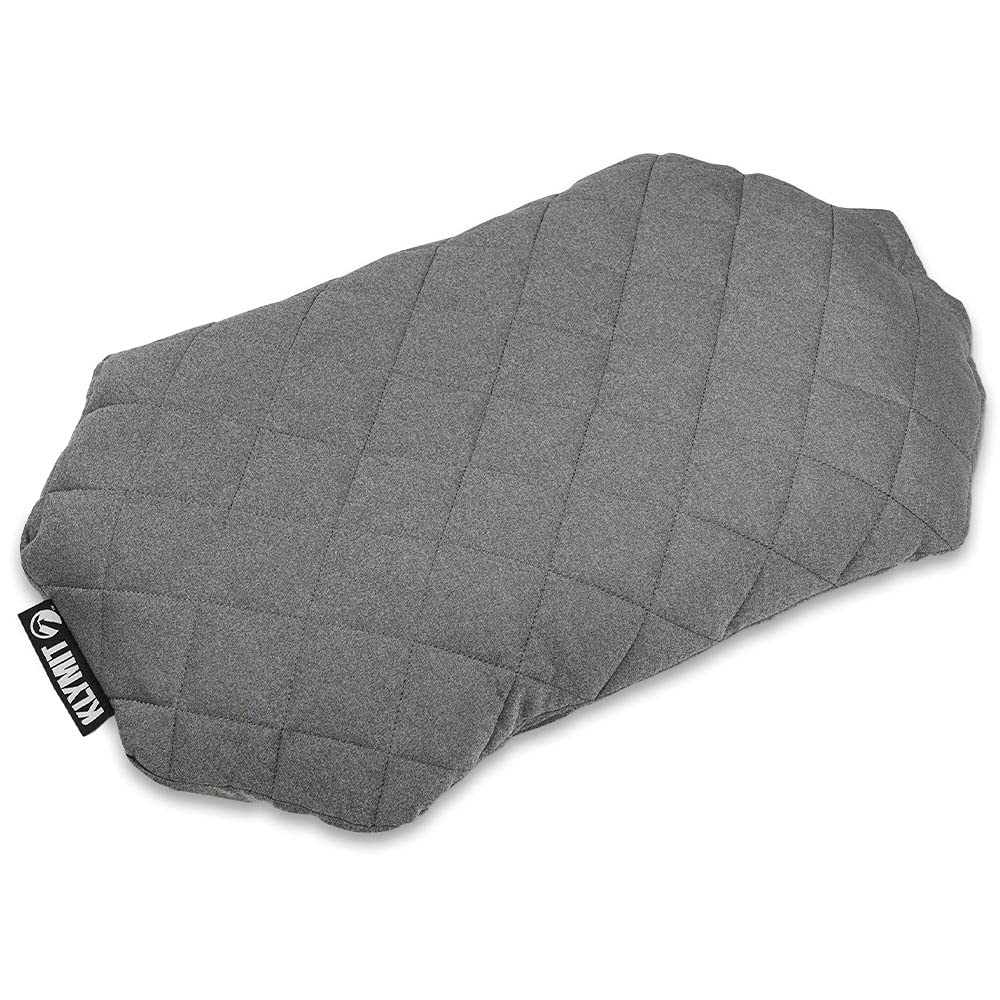 Klymit Luxe Travel Pillow, Lightweight Inflatable Hybrid Airplane, Backpacking, Hammock, and