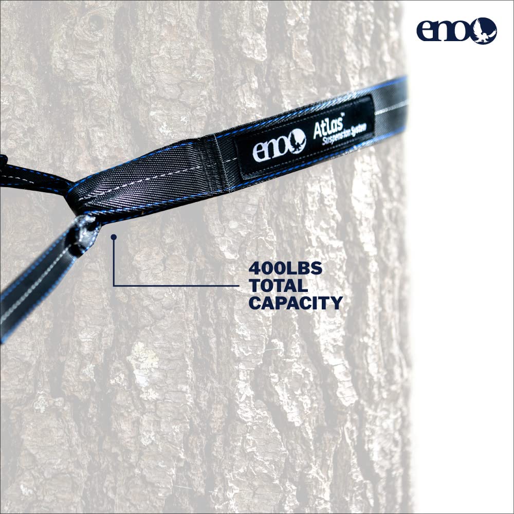 ENO Atlas Suspension System - Tree Strap for Hammock - Accessories for Camping, Hiking, and