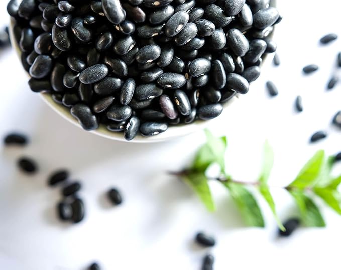 Food to Live - Organic Black Beans, 25 Pounds Non-GMO, Whole Dried Beans, Sproutable, Vegan, Kosher, Bulk. Great Source of Plant Based Protein, Fiber. Great for Bean Soup, Salads, Chili.