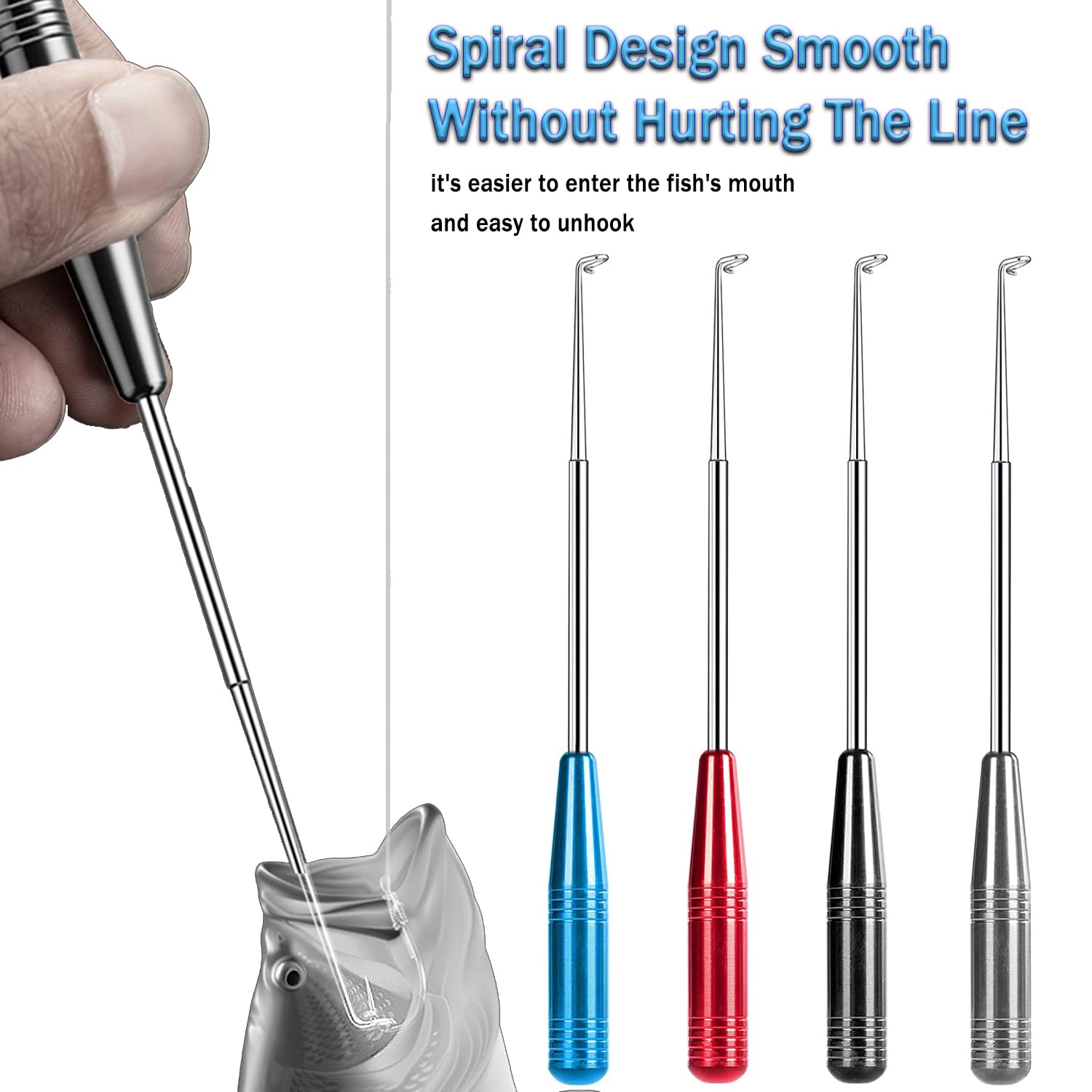 Fish Hook Remover Tool, Fishing Hook Quick Removal Descending Device, Fishing Gear Security