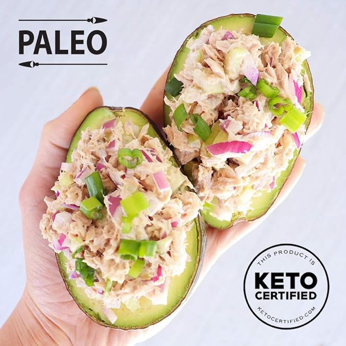 Safe Catch Elite Tuna Wild-Caught Lowest Mercury Tuna Fish Pouch Gluten-Free Keto Food Non-GMO Kosher Paleo-Friendly High Protein Snack, No Water Oil Tuna, Pack of 12 Tuna Pouches 3oz
