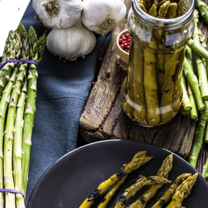 Sanniti Premium Pickled Asparagus, 16.5 oz (Pack of 2)