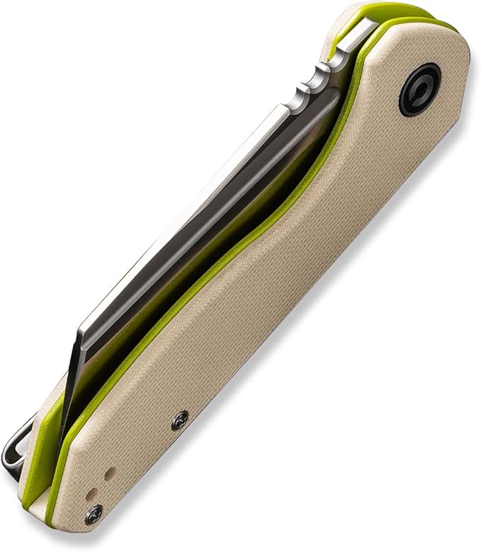 CIVIVI Pocket Knife for Men, ExOne Folding Knife with Flipper, 2.94" Nitro-V Reverse Tanto Blade G10 Handle for Perfect EDC Gift C23036-2