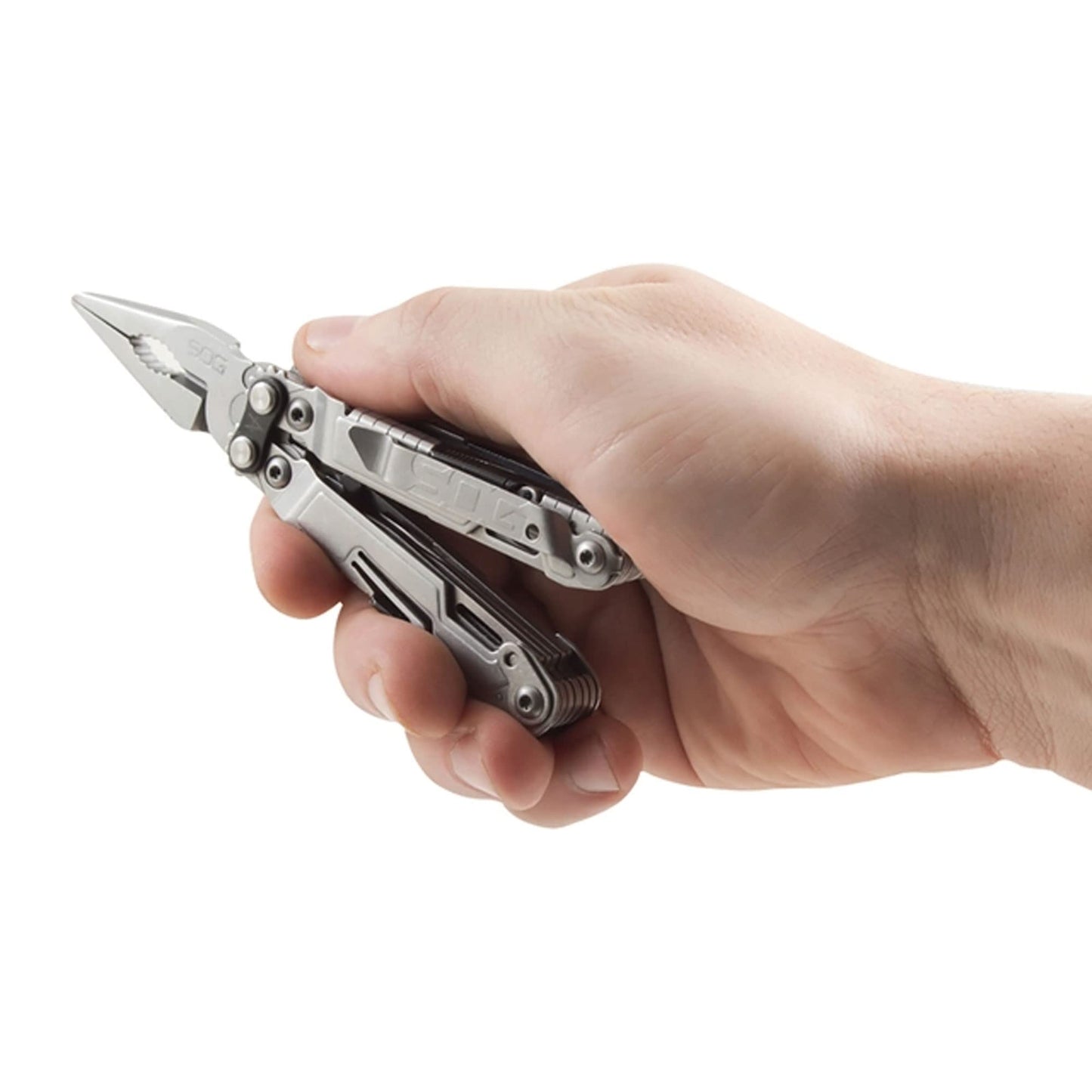 SOG PowerPint Mini Compact Stainless Steel Multi-Tool |18 Lightweight Specialty Tools & SOG