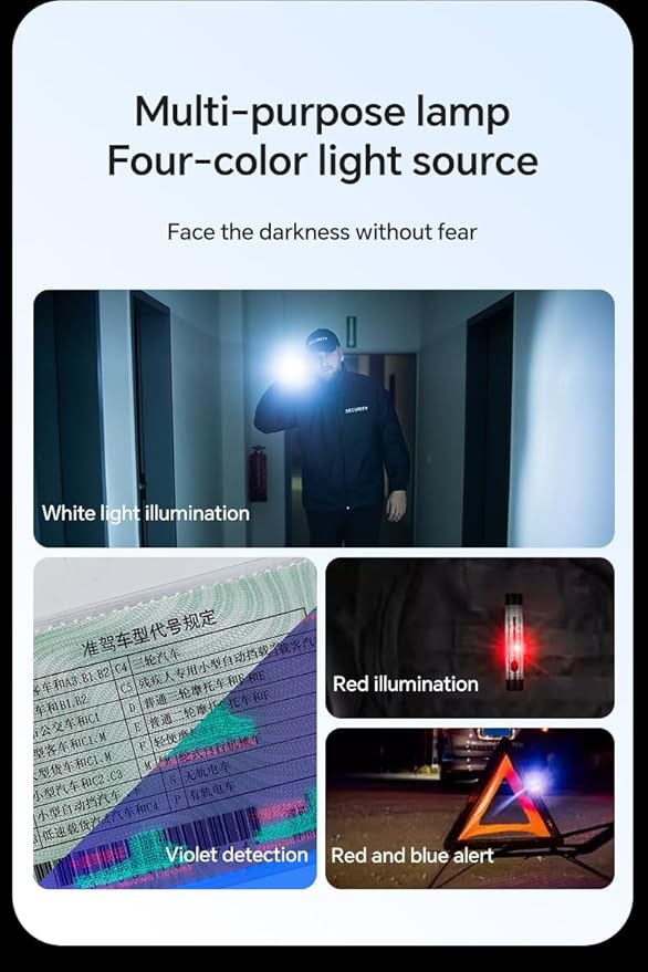 Rechargeable Flashlights Mini，Portable Emergency Mini Flashlightï¼? Modes LED Flashlight Adjustable，Suitable for Outdoor Exploration, Camping and Night Lighting.