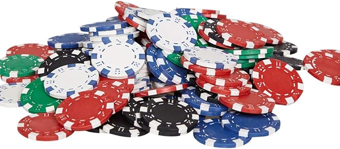 LOCKYOUNG Poker Chips Set, 200PCS/300PCS Poker Chips Set Texas Holdem Blackjack Gambling Chips Aluminum Case