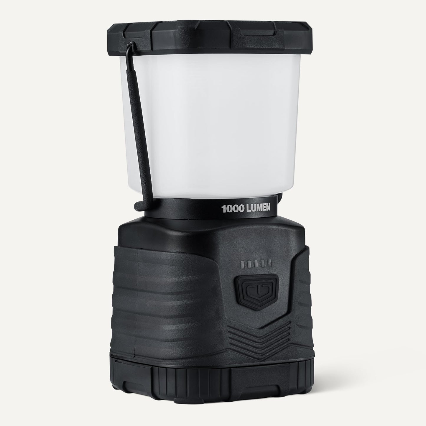 Amazon Basics Camping Essentials Lantern, 360-Degree 1000 Lumen LED, Adjustable Dimmable with 4