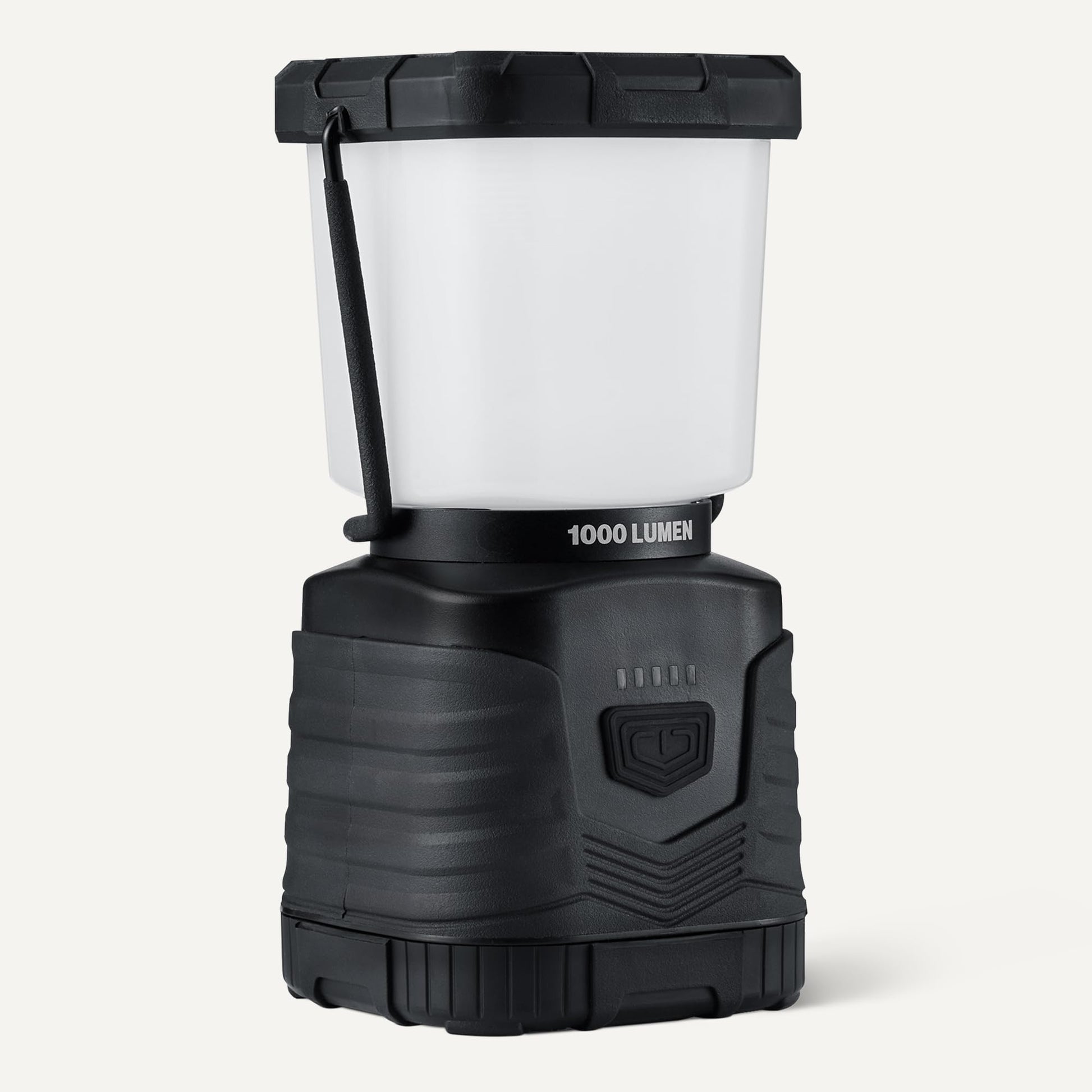 Amazon Basics Camping Essentials Lantern, 360-Degree 1000 Lumen LED, Adjustable Dimmable with 4