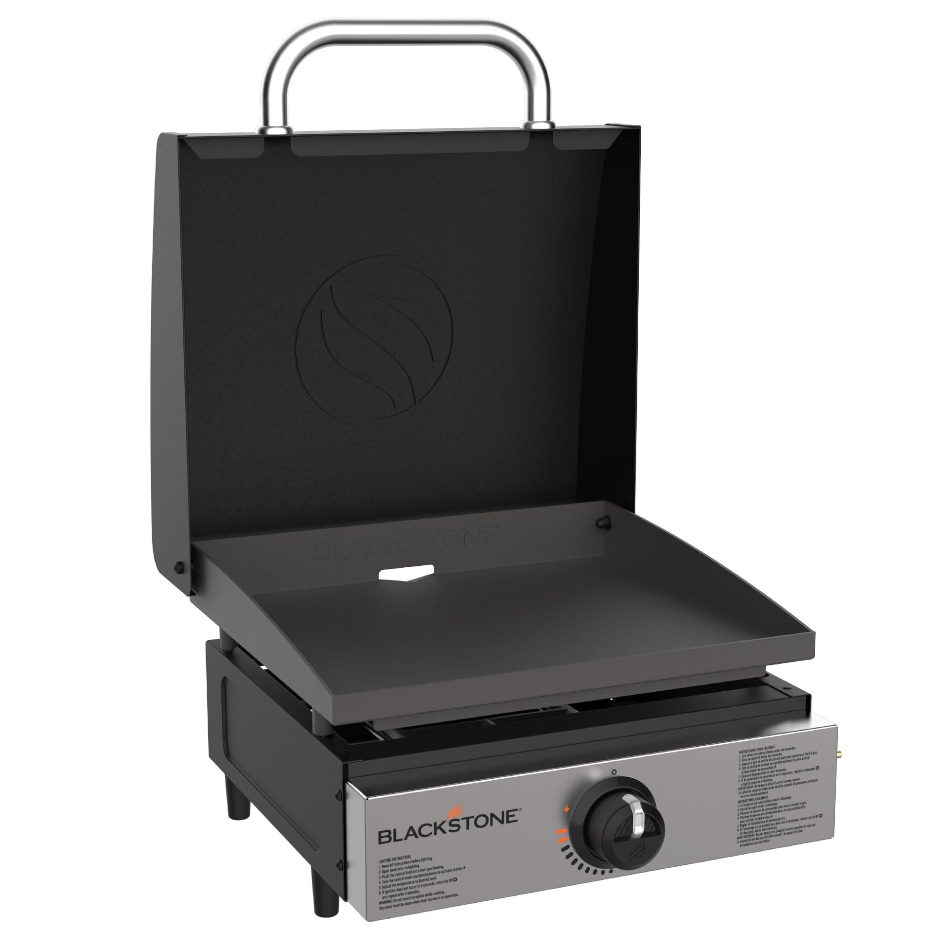 Blackstone 1814 Propane Gas Griddle, 17 Inch, Black