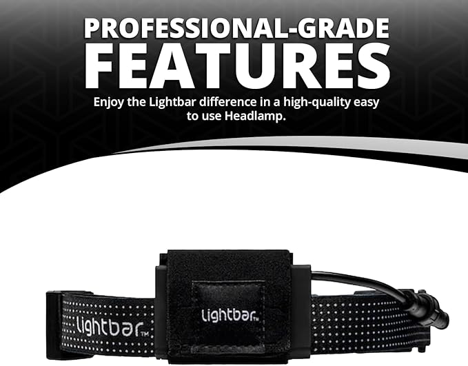 | LED Headlamp, 300 to 500 Lumens, Spot Light Mode and Red Light Modes Available On Select Models - Perfect for Camping Running Biking Fishing Construction