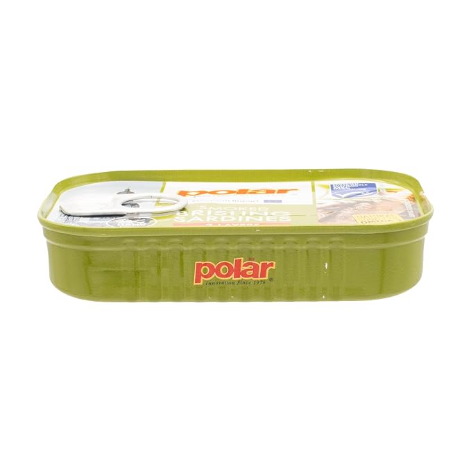 MW Polar Brisling Sardines, Smoked in Olive Oil, 3.52 Ounce (Pack of 12)