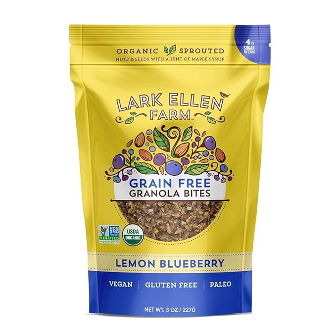 LARK ELLEN FARM Organic Lemon Blueberry Granola, 8 OZ