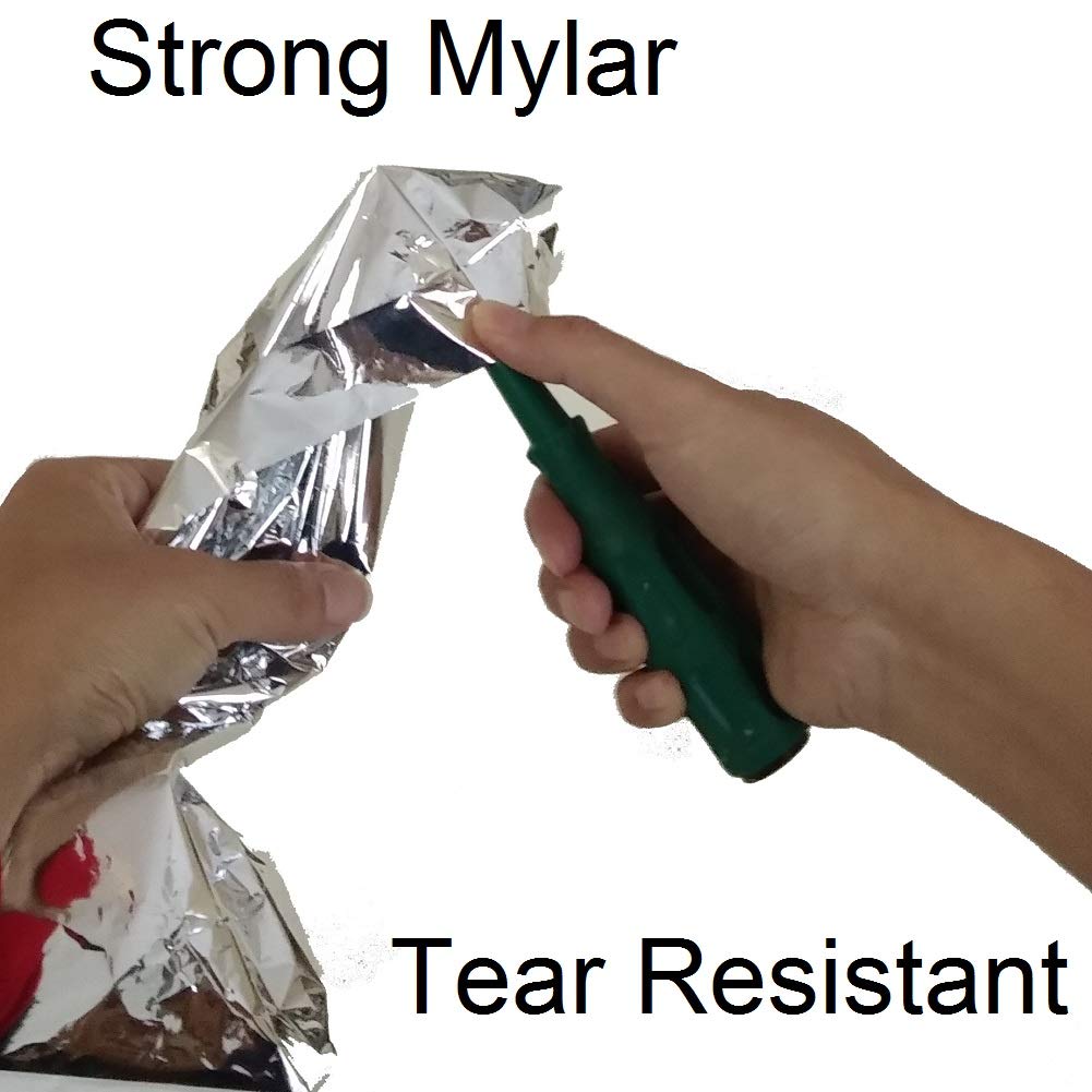Emergency Bivy Sack Bivy Bag - Emergency Sleeping Bags 4 Pack Mylar Survival Sleeping Bag Emergency