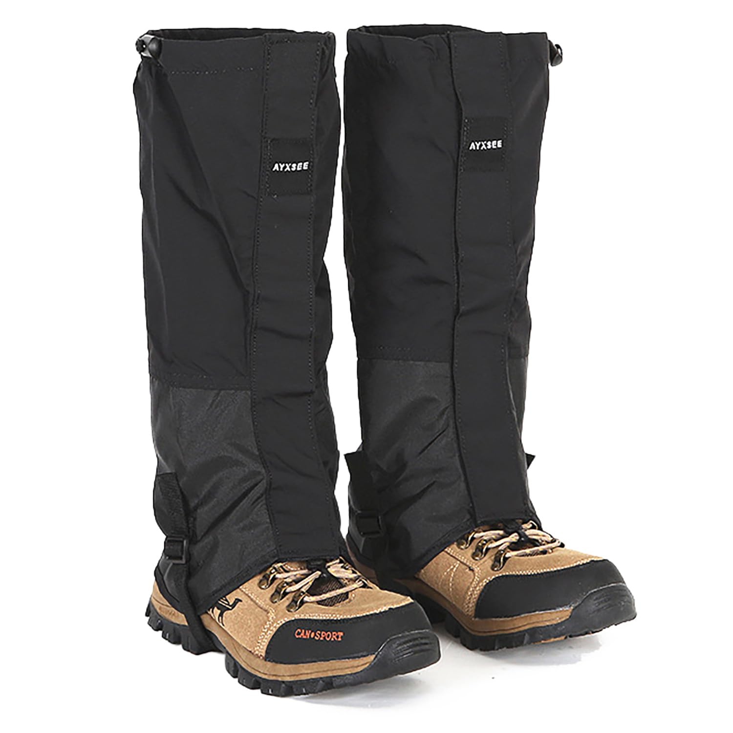 Winter Snow Gaiters for Hiking - Waterproof Ankle Covers for Snow Trekking, Skiing - Universal Fit