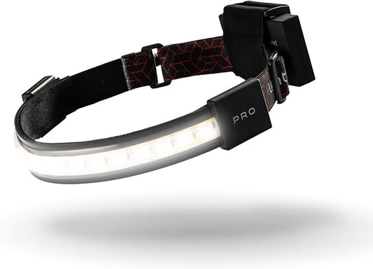 | LED Headlamp, 300 to 500 Lumens, Spot Light Mode and Red Light Modes Available On Select Models - Perfect for Camping Running Biking Fishing Construction