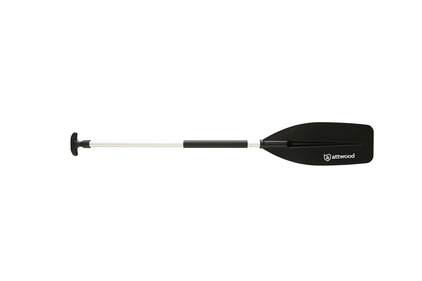 Attwood 4-Foot Aluminum Canoe Paddle, Heavy-Duty Marine Oar with Ergonomic Grip and Poly-Protective