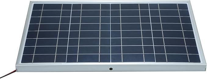 Solar Panel, Lixada 30W Portable Solar Panel Kit Set, IP65 Waterproof with Alligator ClipSolar Cell Solar Panel for Home Outdoor Camping, Travel