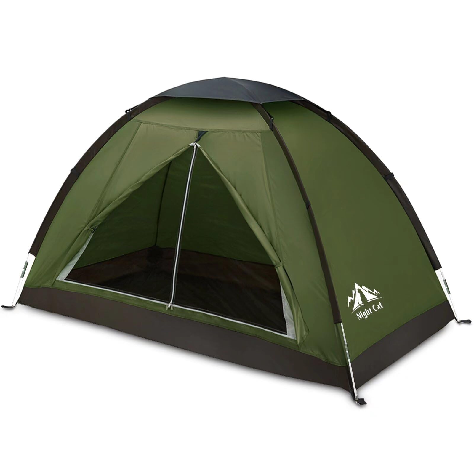 Night Cat Backpacking Tent for One 1 to 2 Persons Lightweight Waterproof Camping Hiking Tent for