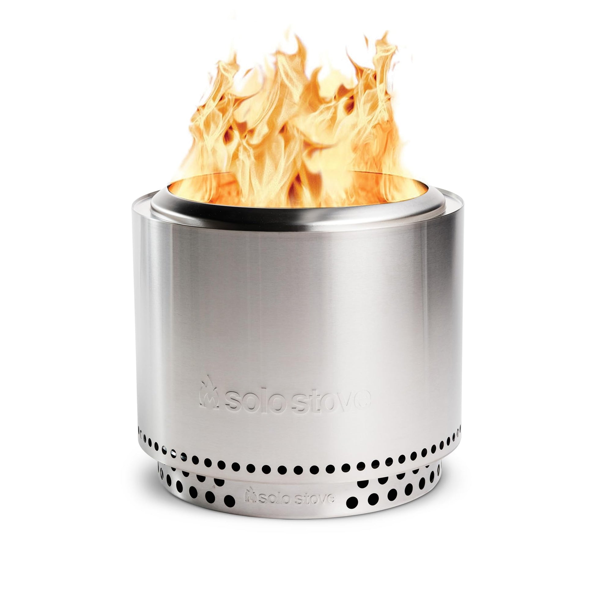 Solo Stove Bonfire with Stand | 19.5" Smokeless Fire Pit, Removable Ash Pan | Portable Stainless