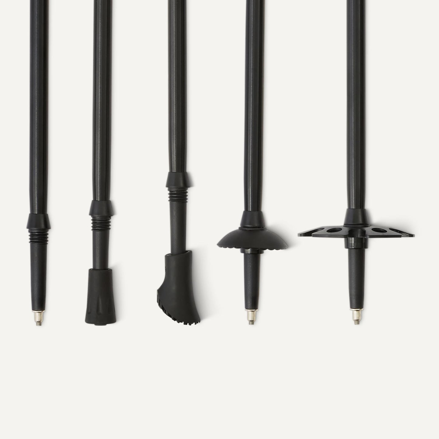 Amazon Basics Trekking Poles, Lightweight Collapsible Hiking Sticks with Quick Lock, EVA Grip &