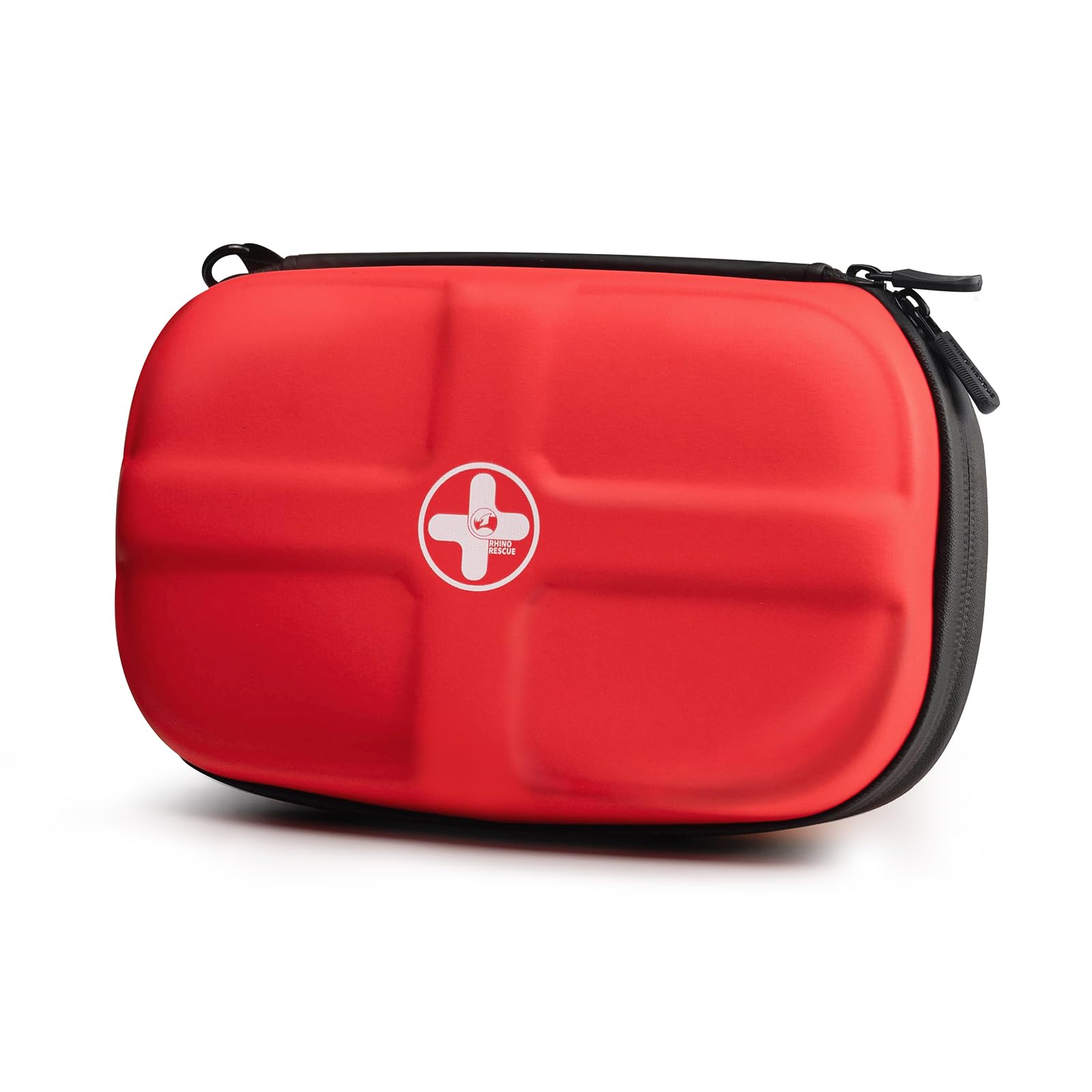 RHINO RESCUE EVA First Aid Kit Small Waterproof Travel Emergency Kit (Red)