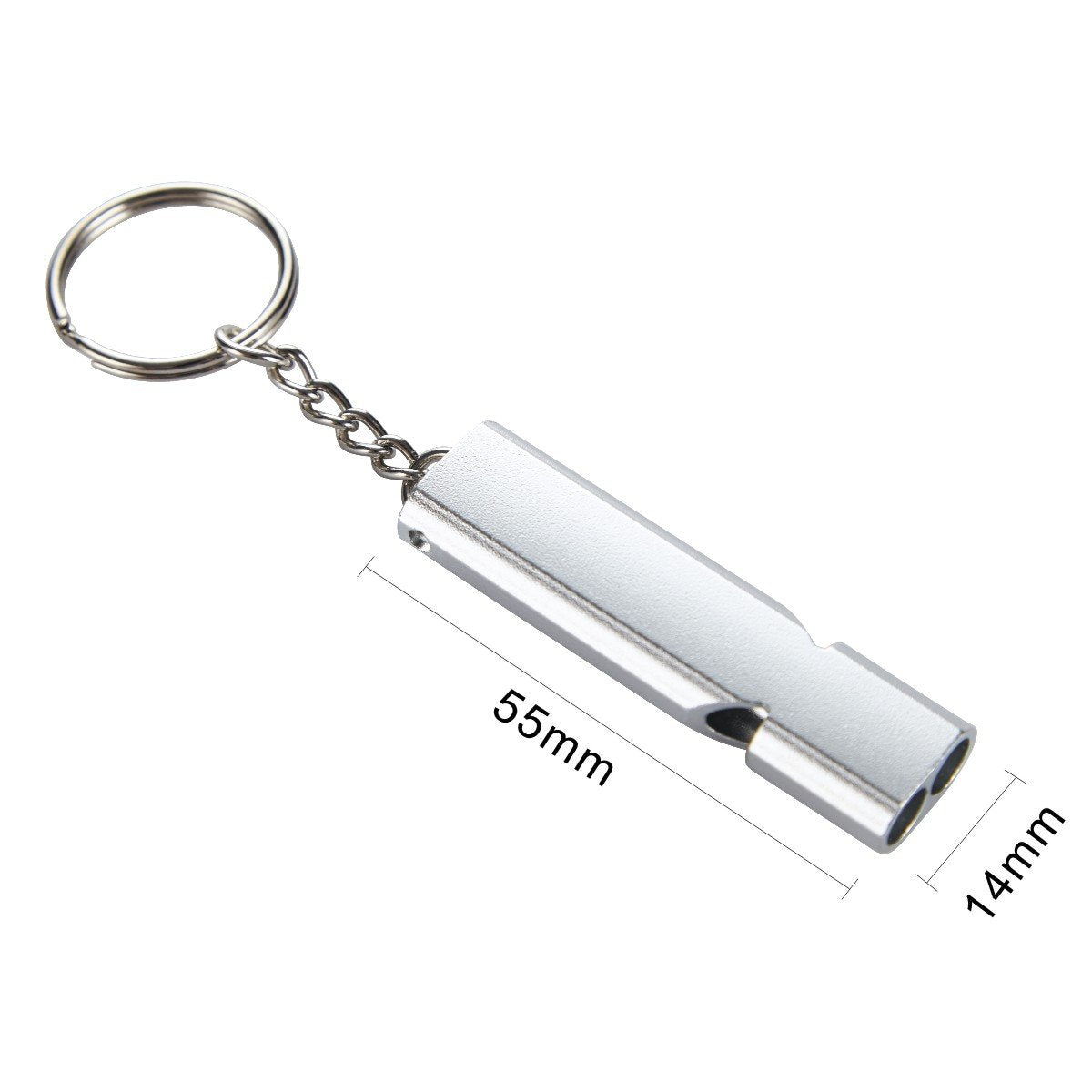 Noopel Emergency Whistles Lifeguard Safety Whistle with Lanyard and Keychain for Outdoor Camping