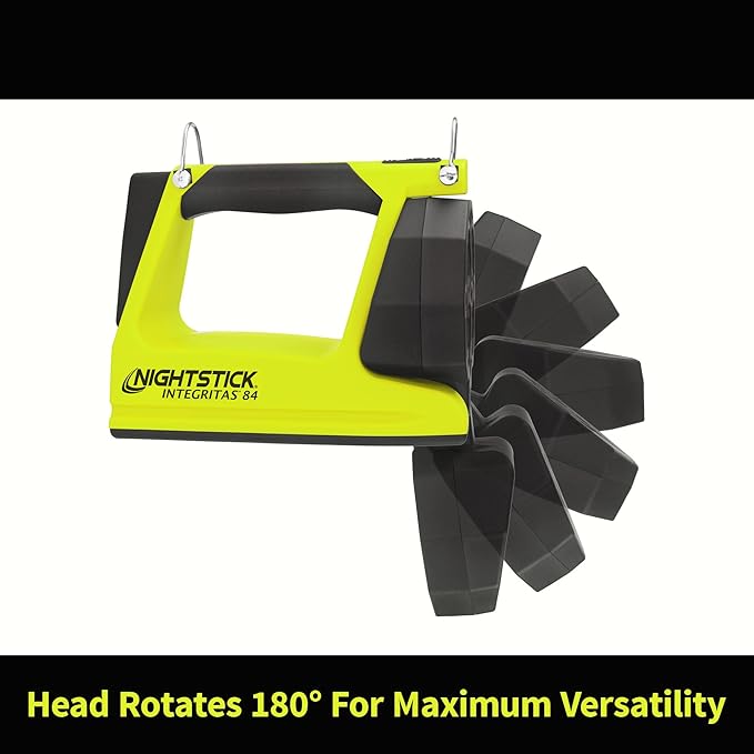 Nightstick XPR-5582GX INTEGRITAS 82 Intrinsically Safe Lantern w/Articulating Head - Li-Ion - Green - UL913