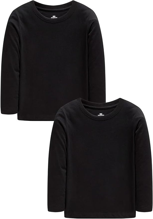 Family Feeling Kids' Long Sleeve Crewneck Boys Tee T-Shirt