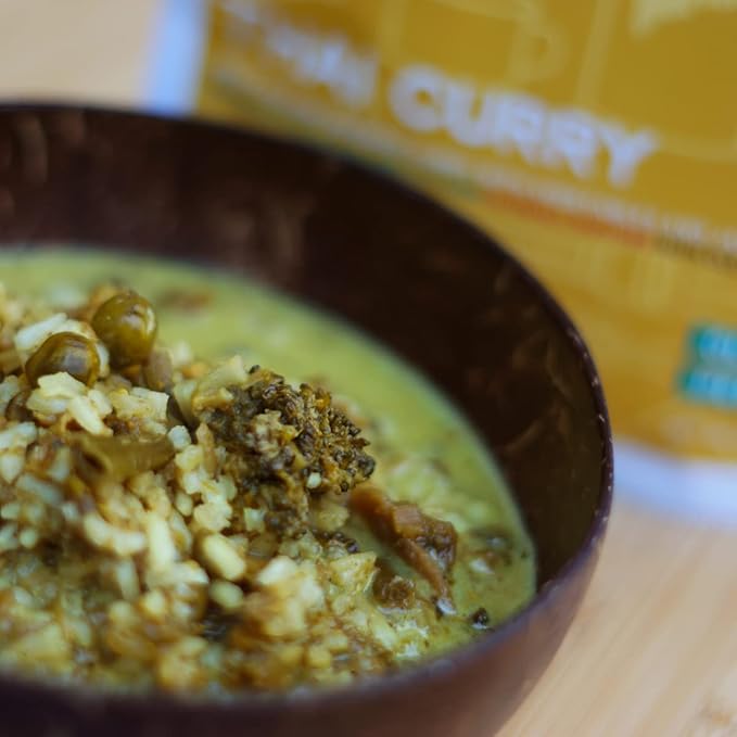GOOD TO-GO Thai Curry | Camping & Backpacking Food | Just Add Water Backpacking Meals | Good To-Go Dehydrated Meals Taste Better Than Freeze Dried Food