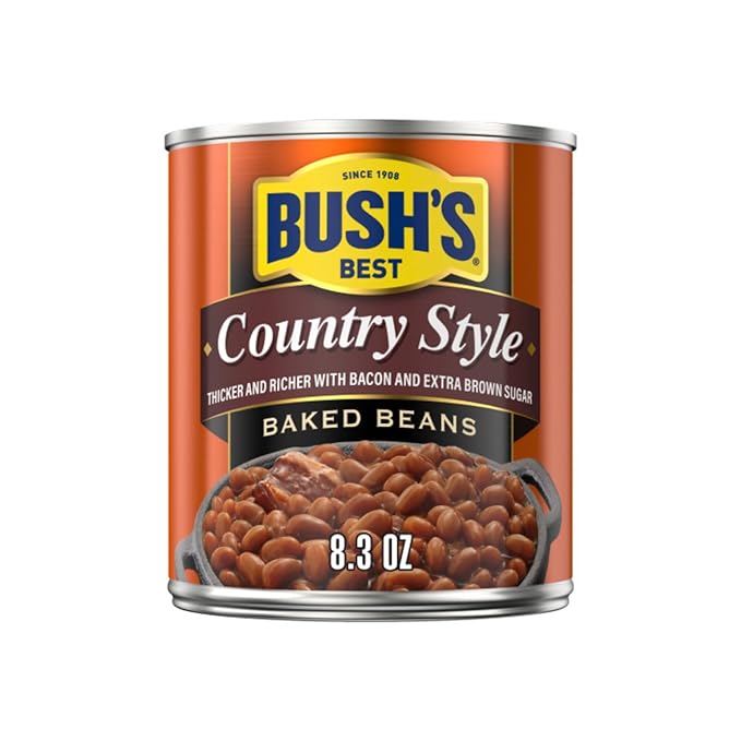 Bush's Best Baked Beans, Country Home, 4 Country Style (8.3oz), 4 Original (8.3oz), 4 Homestyle (8.3oz), (Variety Pack)