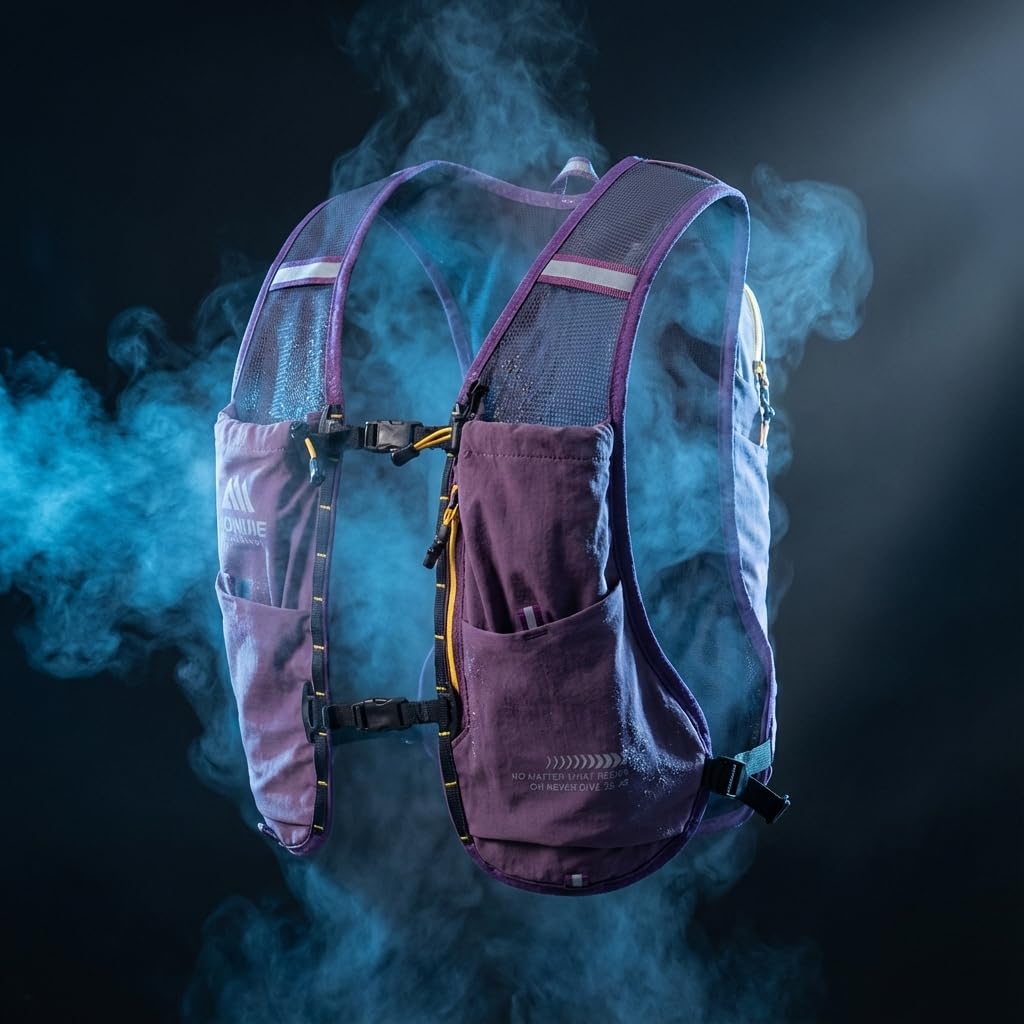 AONIJIE Running Hydration Vest for Women Men 8L Hydration Backpack Hiking