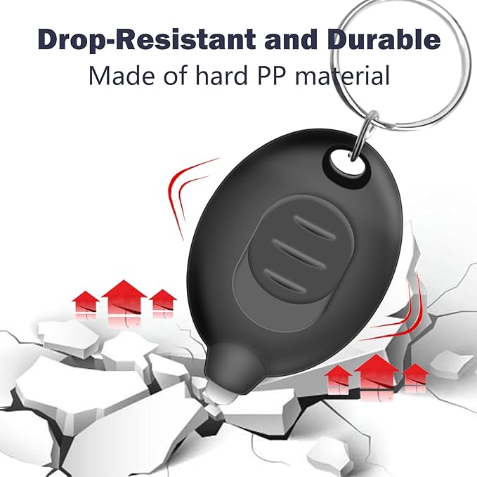 Mini LED Keychain Flashlight, 32-Pack Ultra Bright White Light, Small Pocket Keyring Torch for Emergency, Batteries Included