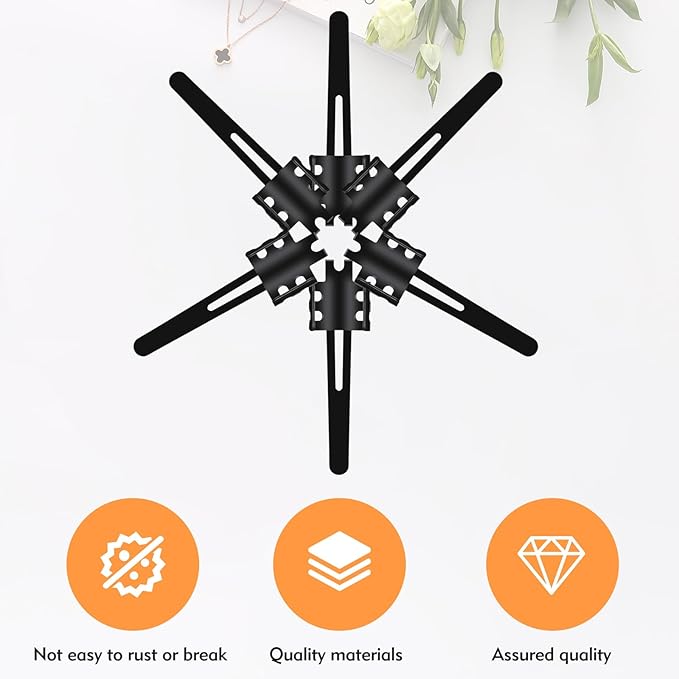 20 Pieces Replacement Flashlight Clip for Removable Accessories, Black Pocket Clip, Pen Clip, Durable?�Lightweight?�Portable