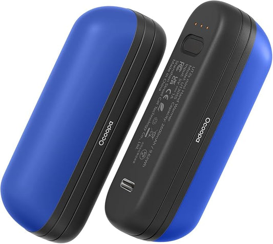 OCOOPA 2 in 1 Magnetic Rechargeable Hand Warmers, UT2s Mini Electric Handwarmers 2 Pack, Split USB-C, Reusable Portable Pocket Heater, Raynauds, Golf, Christmas, Tech Gifts for Women Men