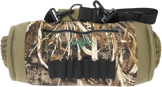 HOT SHOT Duck Commander x Men's Shelly Laminated Hand Muff ??Realtree Max-5 Camo, Insulated, Outdoor Waterfowl Hunting Gear