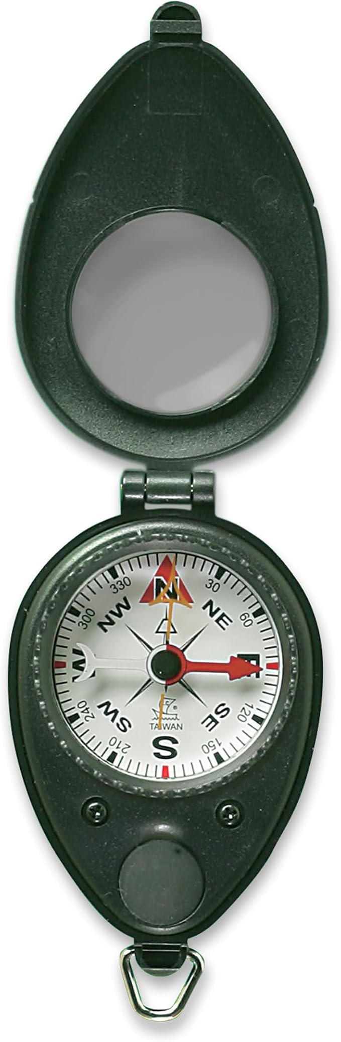 Coghlan’s Outdoor Compasses – Lightweight, Durable Navigation Tools for Hiking, Camping, Orienteering & Survival with Map, Wrist, Lensatic, LED, and Carabiner Options