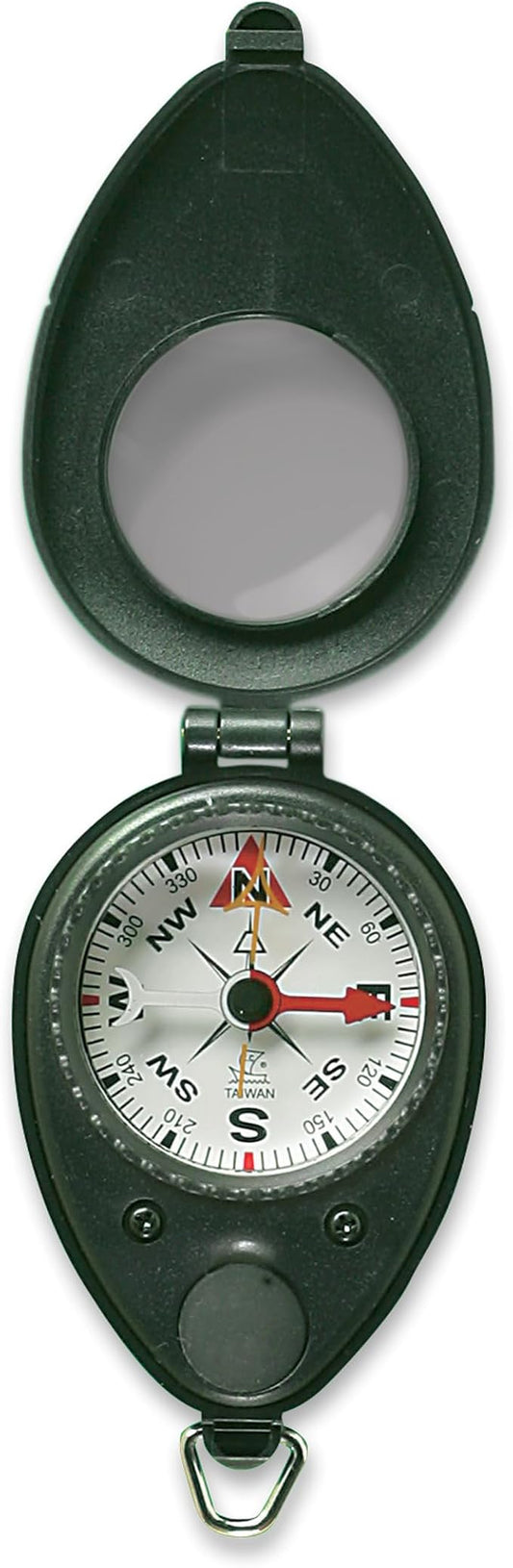 Coghlan’s Outdoor Compasses – Lightweight, Durable Navigation Tools for Hiking, Camping, Orienteering & Survival with Map, Wrist, Lensatic, LED, and Carabiner Options