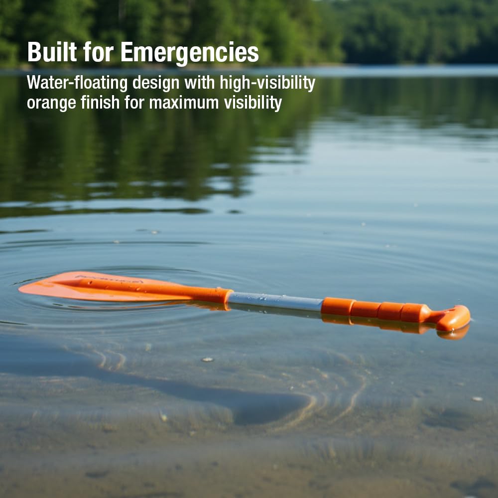 Attwood 24-inch to 54-inch Emergency Telescoping Paddle for Boating, Lightweight & Durable, High