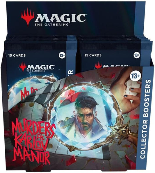 MTG Murders at Karlov Manor Collector Booster Box - 12 Packs (180 Magic Cards)