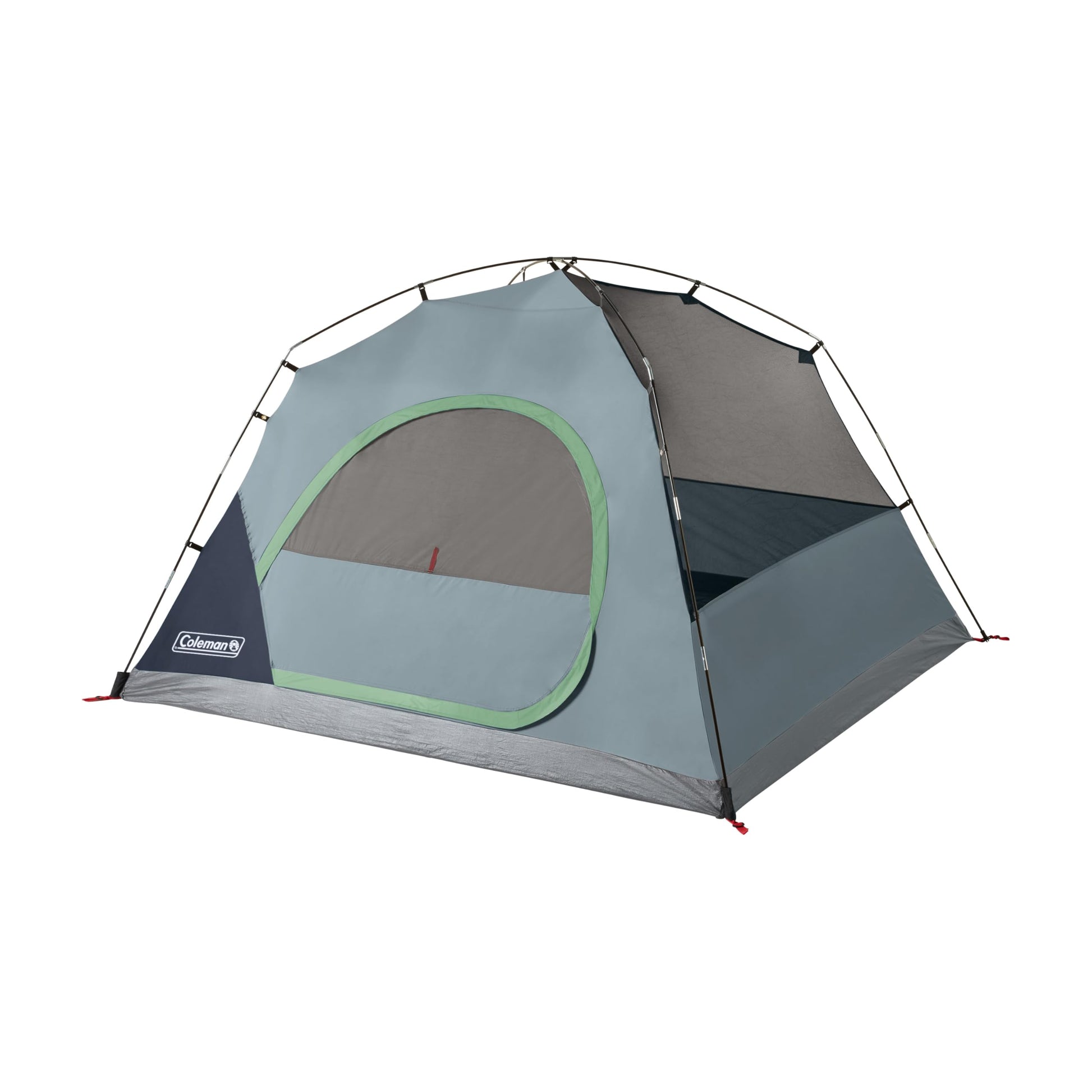 Coleman Skydome Camping Tent with 5 Minute Setup, 2/4/6/8 Person Weatherproof Tent with Rainfly &