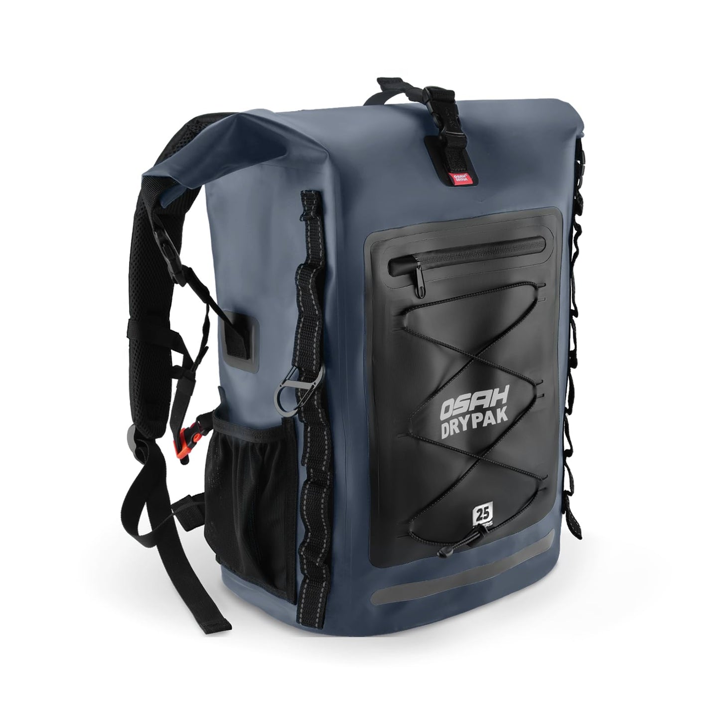 OSAH DRYPAK Waterproof Backpack Dry Bag 25L/35L/55L/85L – Heavy Duty Roll-Top Hiking Backpack Sack