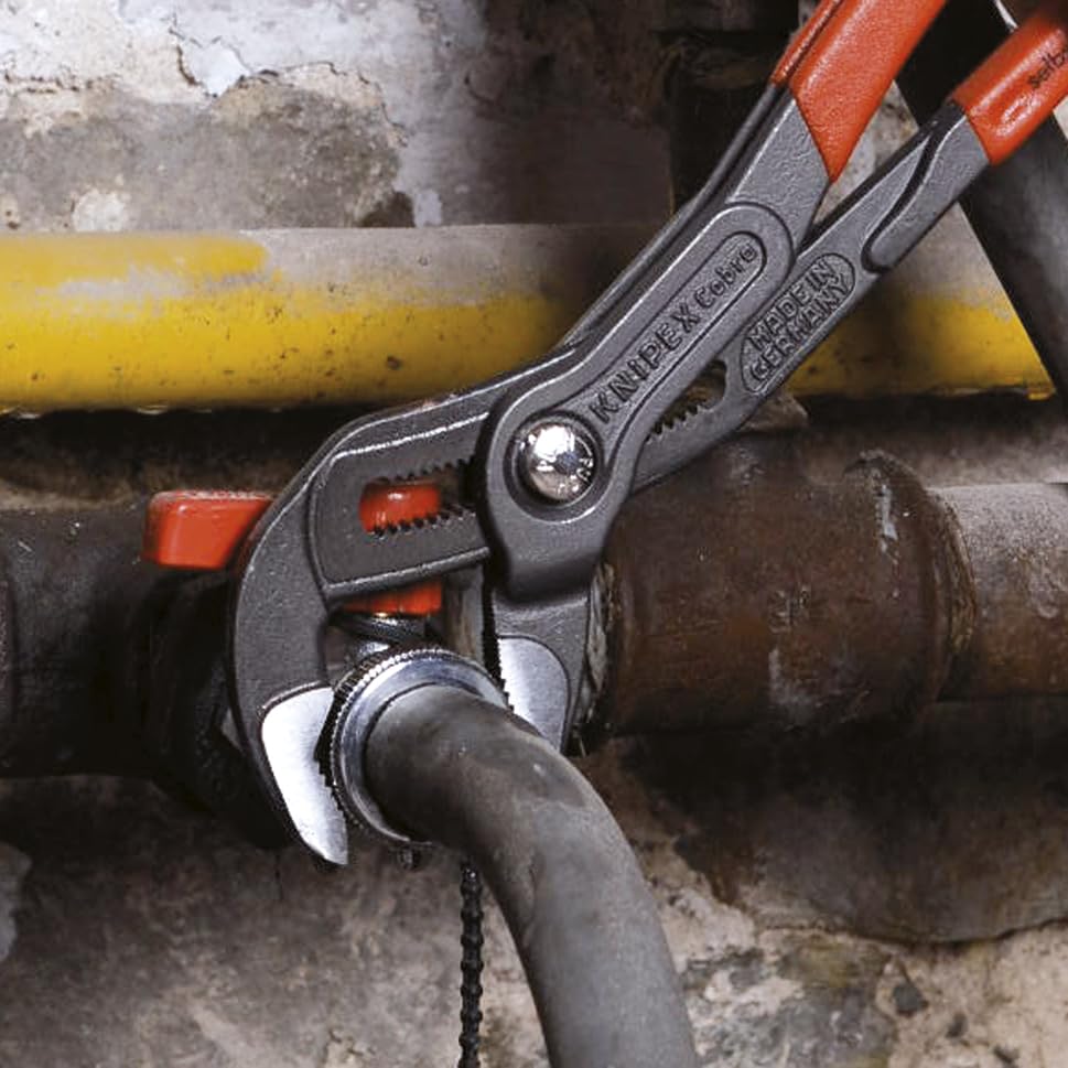 KNIPEX Tools 00 20 06 US1, Cobra Pliers 7, 10, and 12-Inch Set, 3-Piece