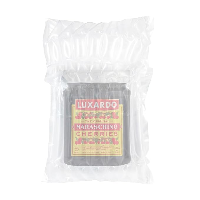 Luxardo Gourmet Cocktail Maraschino Cherries | for Old Fashioned, Manhattan and Desserts | Packed in Special Protective Bubble | 400G Jar (Pack of 3)
