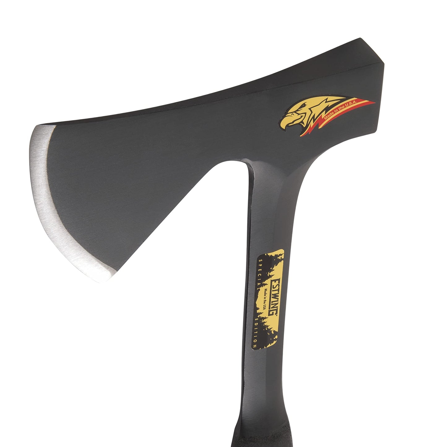 ESTWING Camper's Axe - 19" USA Made Special Edition Camping Ax with Forged Steel Construction &