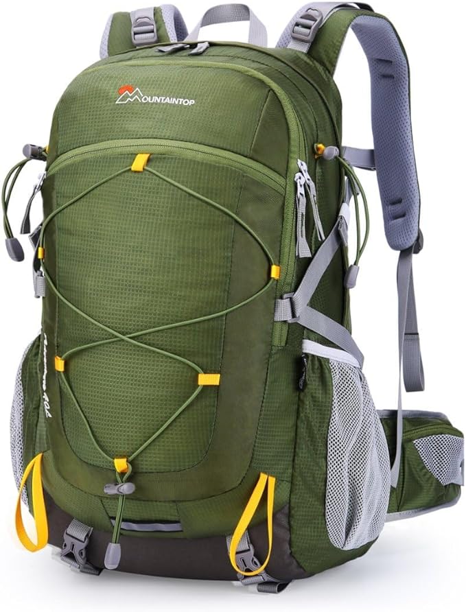 MOUNTAINTOP 25L/40L Hiking Backpack,Lightweight Travel Backpack for Men Women Outdoor Backpacking, Camping