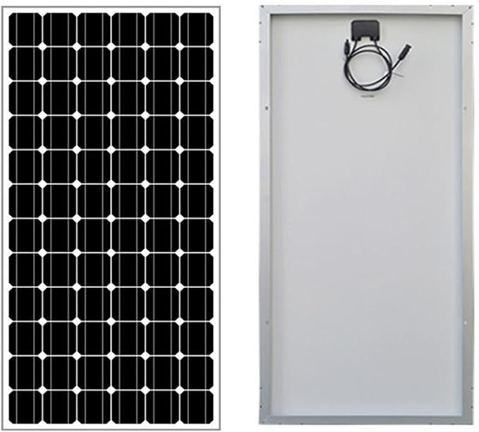 2Pcs 200W Solar Panel 24 Volt, Total 400W High-Efficiency, PV Module Power Charger for RV Marine Cabin Roof Home Farm Battery and Other Off-Grid Applications