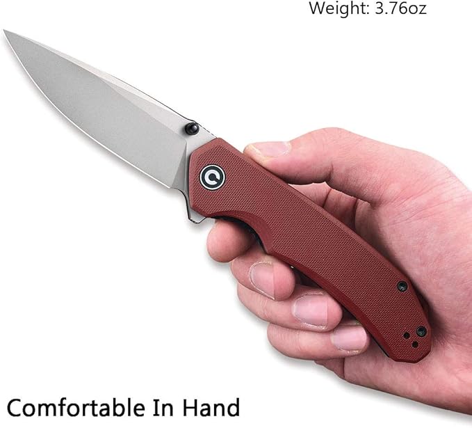 Civivi C2102B Brazen Burgundy G10 Handle